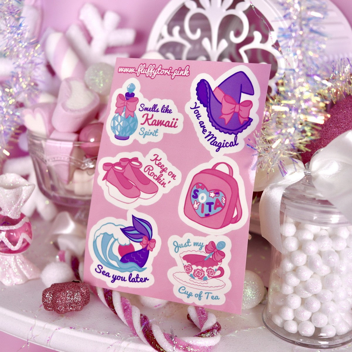 Sticker Sheet - Lolita Spirit