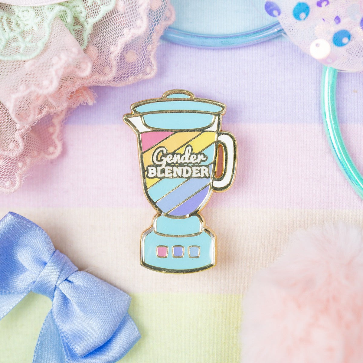 Gender Blender Pin - Pride