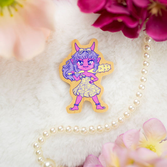 Oni Girl Pin - Night Parade of a Hundred Cute Things
