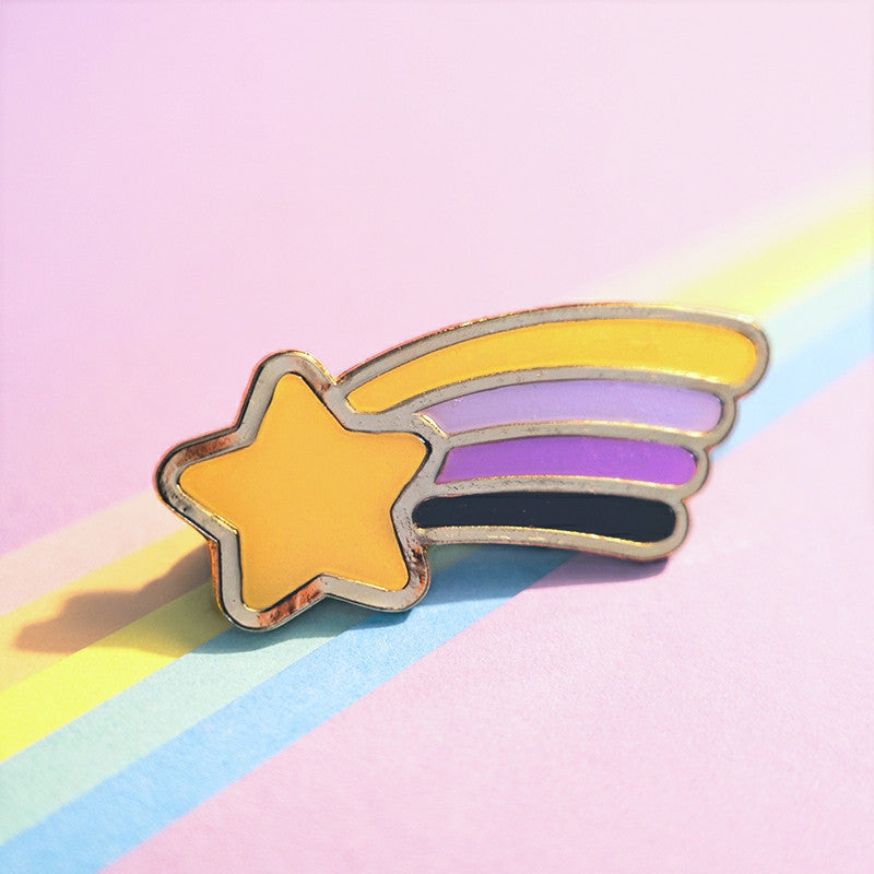 Nonbinary Pride Pin