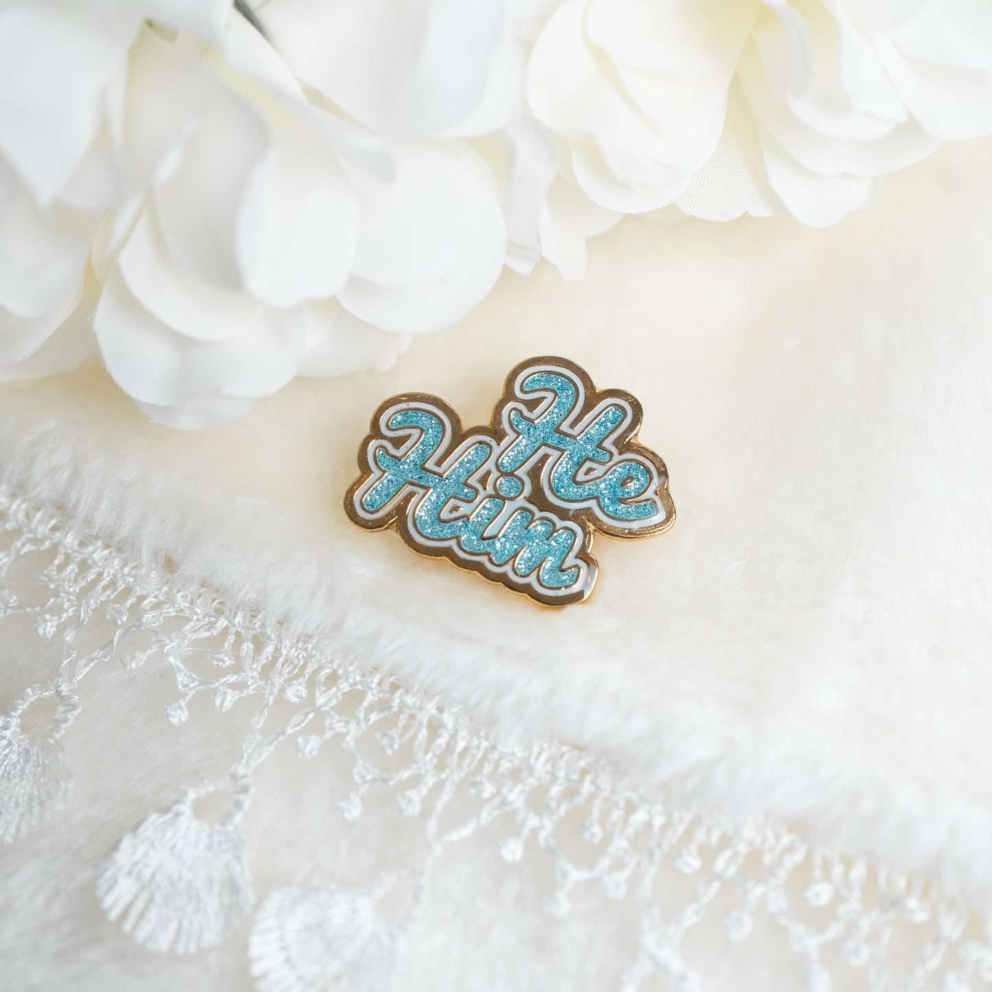 He/Him Pin