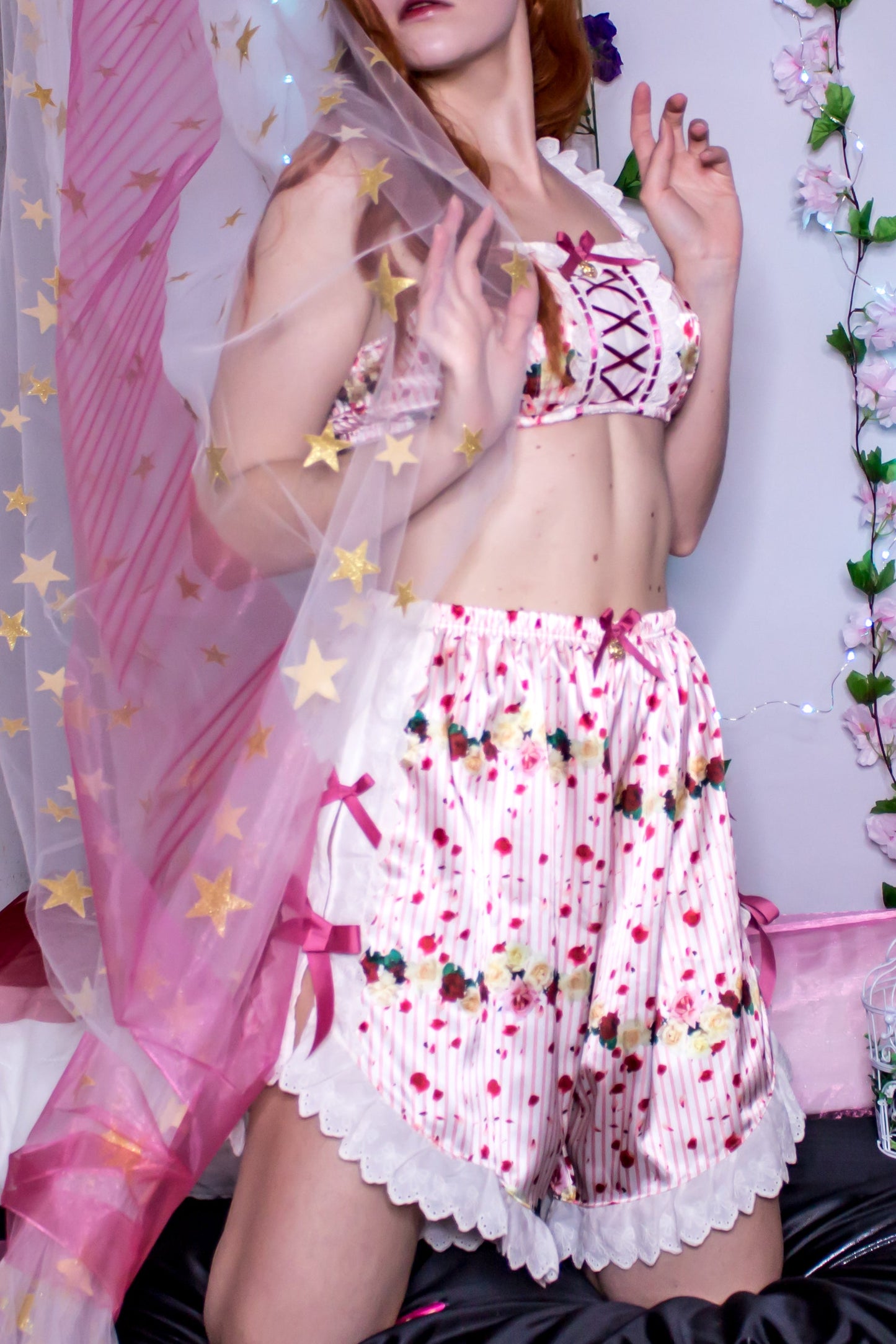 Rose Romantique Shorts
