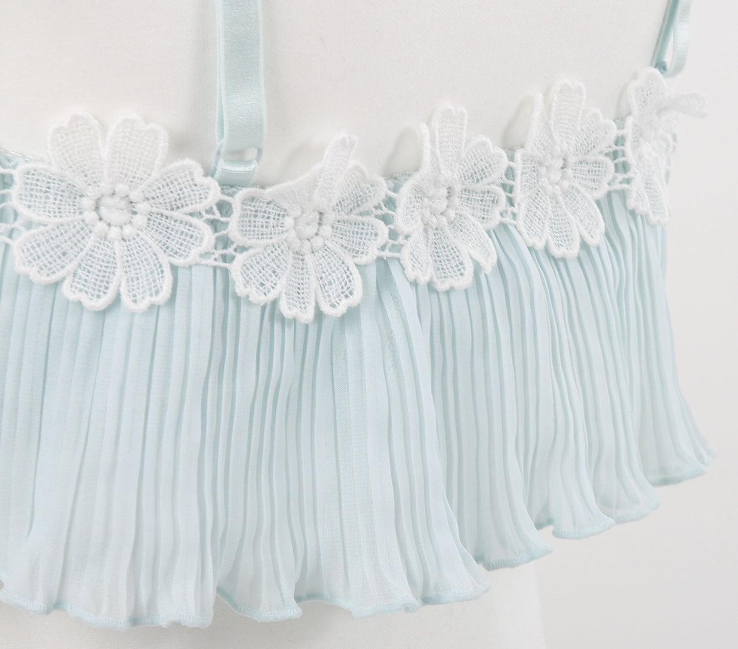 Pompons Plissé Wire-Free Bra