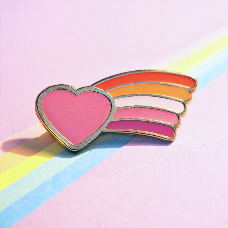 Lesbian Pride Pin (2nd version)