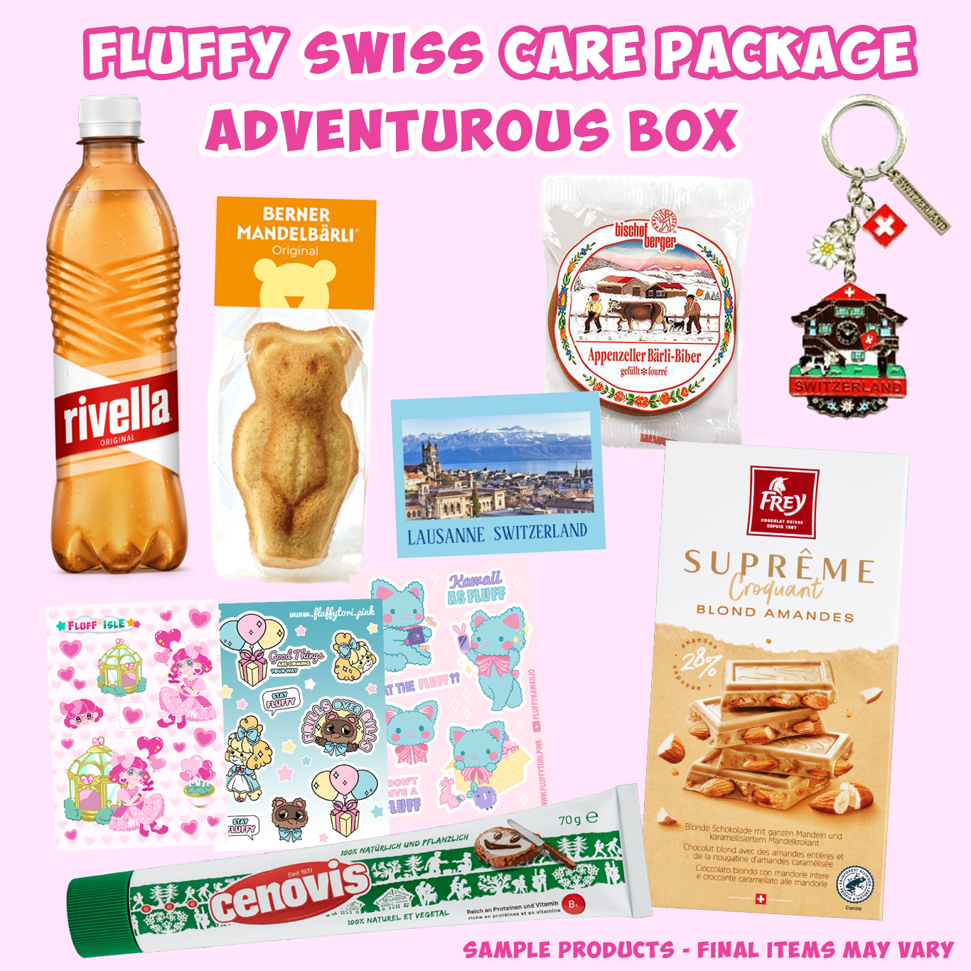 Fluffy SWISS Care Package - Pre order
