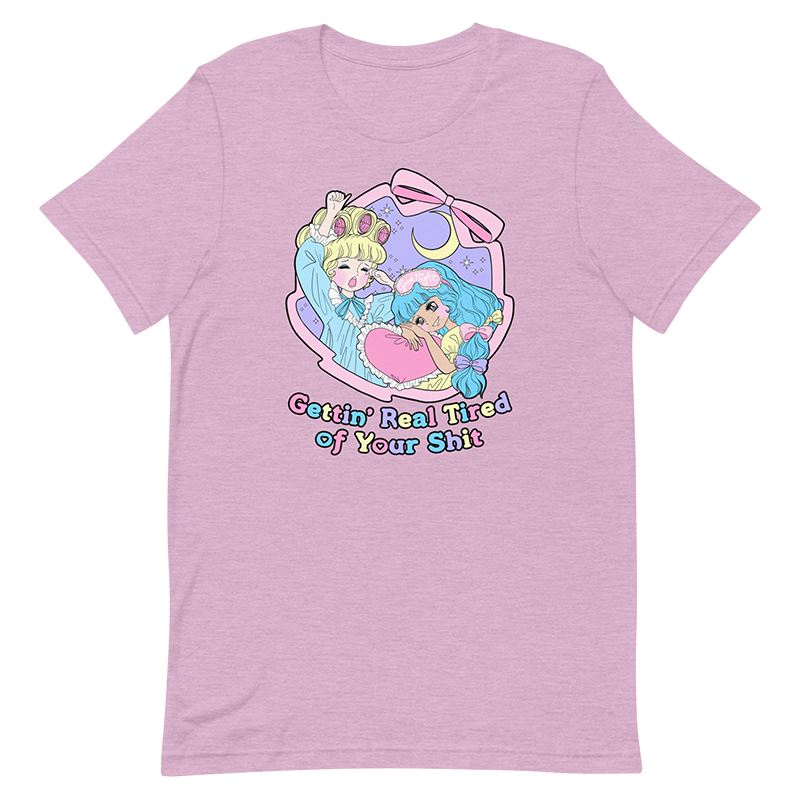 “Getting’ Real Tired of Your Shit” (Fairy Kei) T-shirt