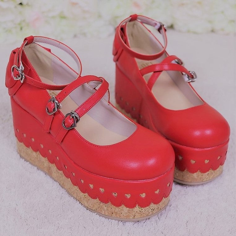 Momoko Platform Shoes (Cork Sole)