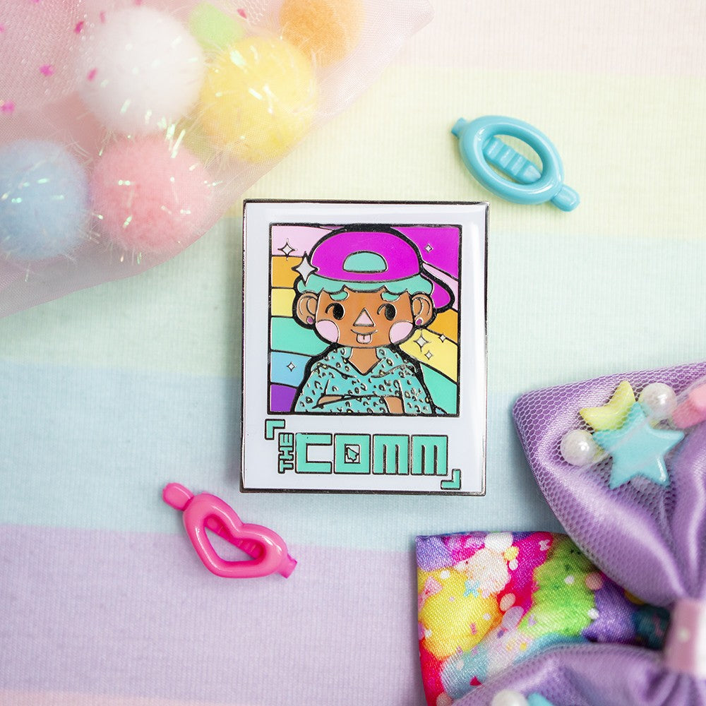 Polaroid Pin (Green) - The COMM