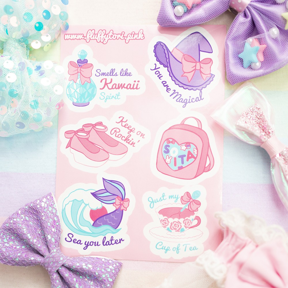 Sticker Sheet - Lolita Spirit