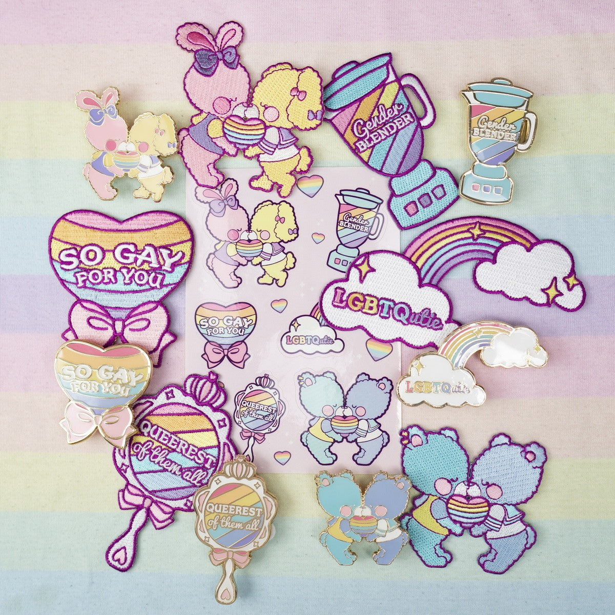 Queerest Of Them All Pin - Pride