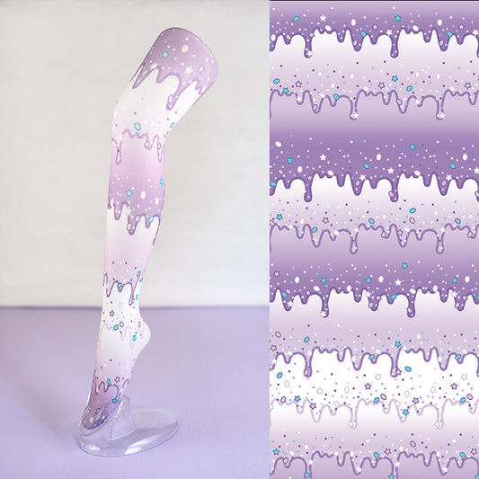 Sweet Chocolate Journey Tights (Lavender)