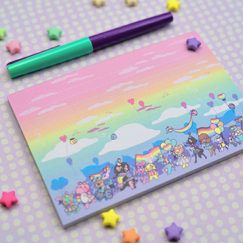 Notepad - Rainbow Parade