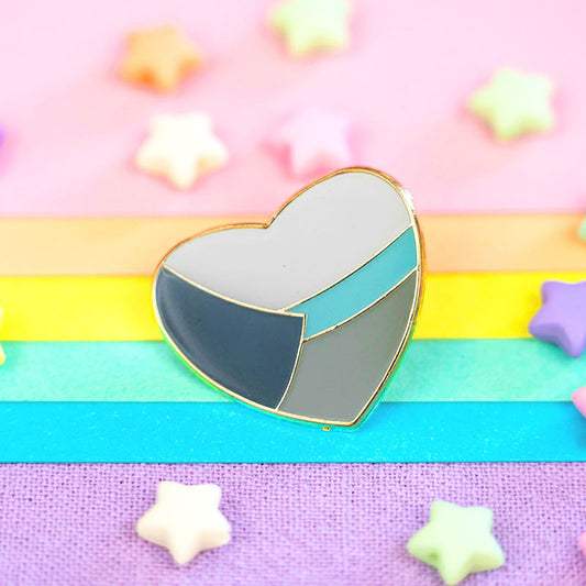 Demiromantic Pride Pin