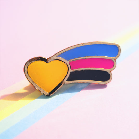 Polyamorous Pride Pin