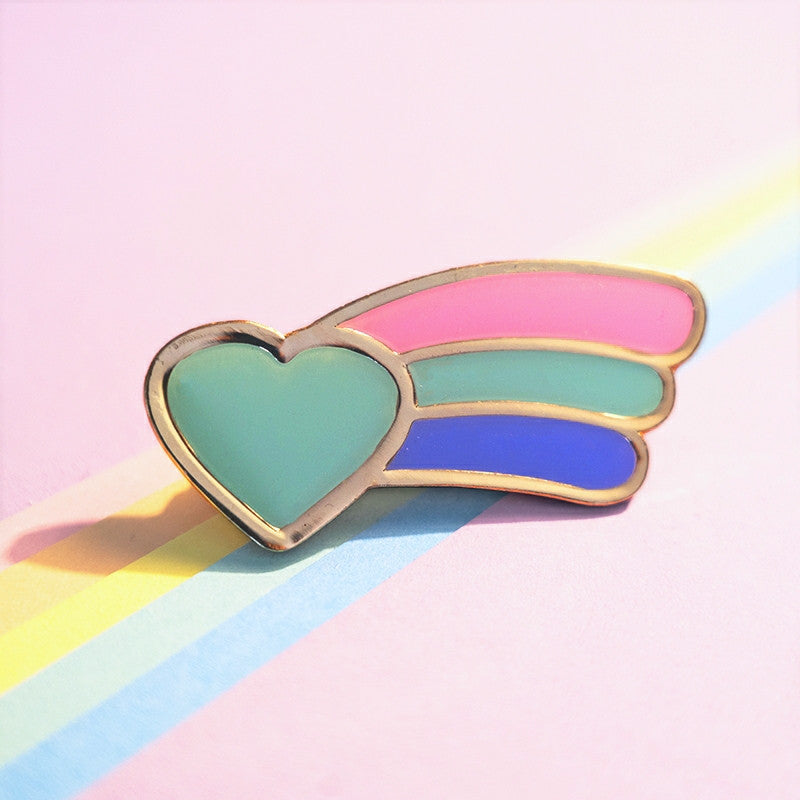 Polysexual Pride Pin