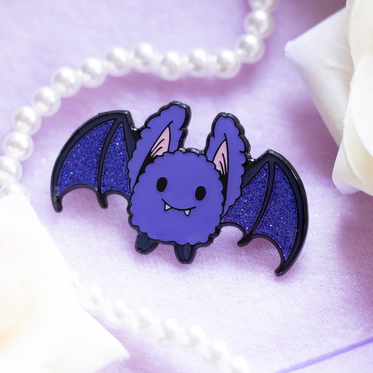 Fluffy Bat Pin